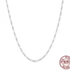 Thin, Dainty, and Sturdy Classic Cable Chain Necklace (17.7in)– S925 Sterling Silver
